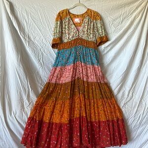 Anthropologie Tiered Sundress